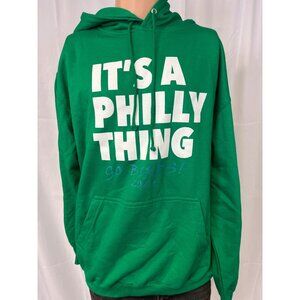 Freeway Exchange Men's Green Sweater/Hoodie Sz L SKU 5934